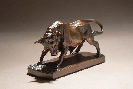 Andalician Bull in Bronze