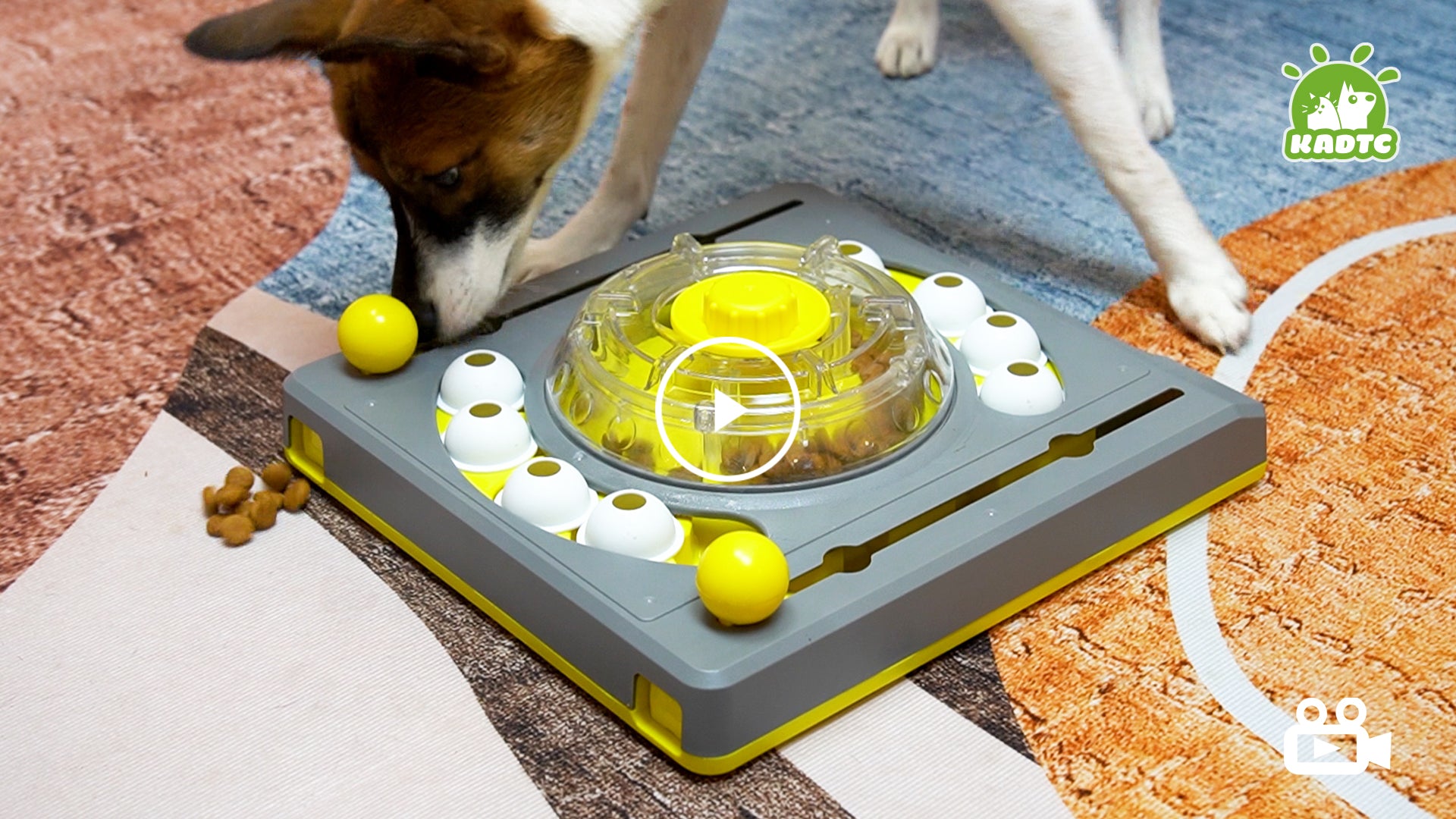 KADTC Dog Puzzle Toys for Medium/Small Dogs Slow Blow Puzzles Feeder F –  Kadtc Pet Supplies INC