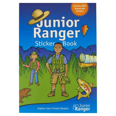 Junior Ranger Sticker Book Front Cover