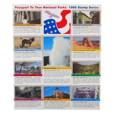 1989 Passport To Your National Parks® Stamp Set