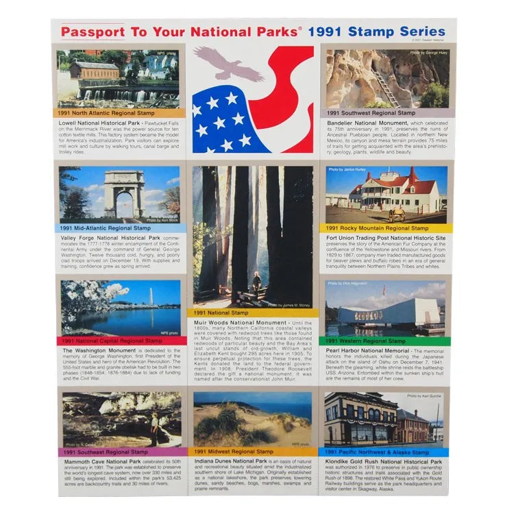 View 1991 Passport Stamp Set