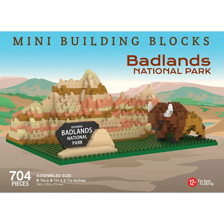 View Badlands National Park Mini Block Set