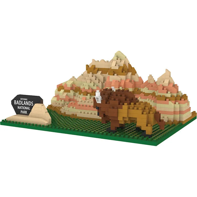 View Badlands National Park Mini Block Set
