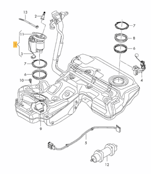 079127025AJ - High Pressure Fuel Pump - Audi 4.0 V8 - S6/S7/RS6