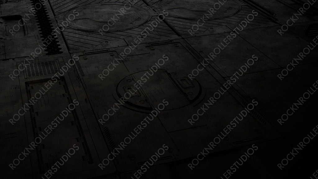 Black, Tech Background with a Geometric 3D Structure. Dark, Minimal de –  RocknRoller Studios