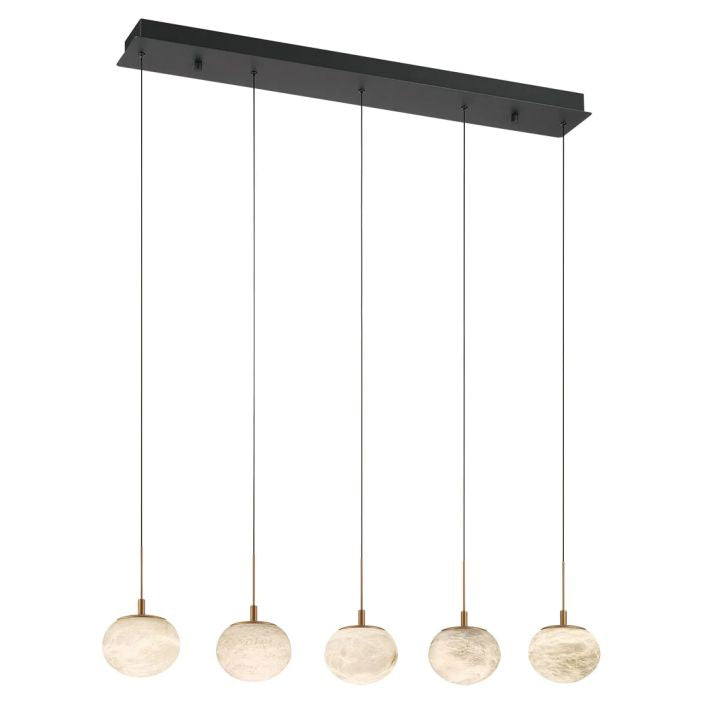 Alabaster Codri Linear LED Chandelier - Image 3