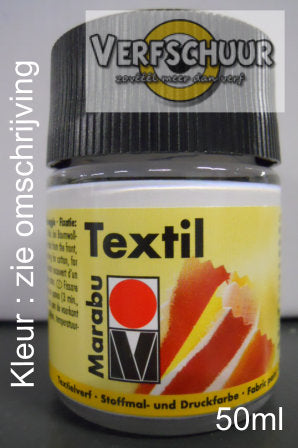 Marabu online te koop. PEINTURE TEXTILE VERRE 50 ML clr: MEDIUM 052 in Verfschuur.be