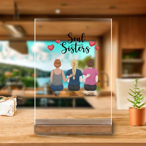 Geschenke_fuer_die_beste_Schwester_-_Soul_Sisters_-_Dekoartikel_fuer_das_Wohnzimmer