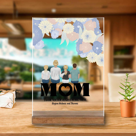 Personalisierte Muttertagsgeschenke - Dekoration für das Wohnzimmer - Personalisieren nach deinen Wuenschen