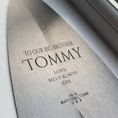 A Brick Trowel, engraved with a custom message
