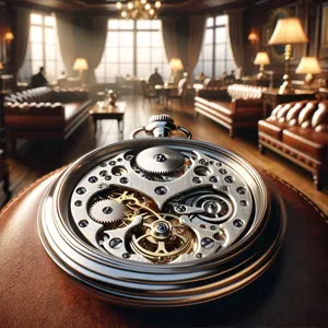 Internal Mechanism of pocket watch