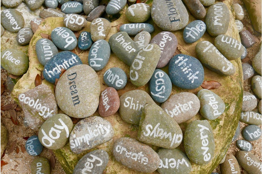 memorial stone messages