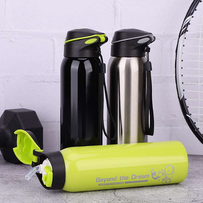 IRON °FLASK Sports Water Bottle - 40oz, 3 Lids (Straw Lid), Leak