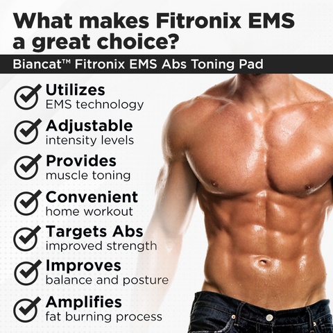 Biancat™ Fitronix EMS Abs Toning Pad