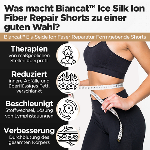 Biancat™ Eis-Seide Ion Faser Reparatur Formgebende Shorts 