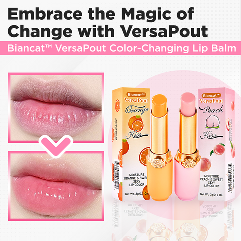 Biancat™ VersaPout Color-Changing Lip Balm