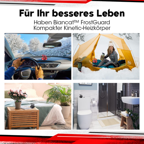 Biancat™ FrostGuard Kompakter Kinetic-Heizkörper – Luxzuhause