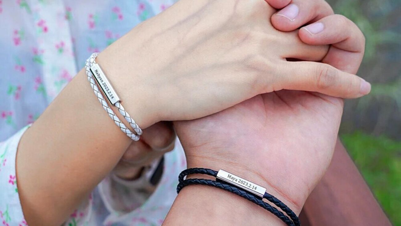 bracelet personnalisé pour couple