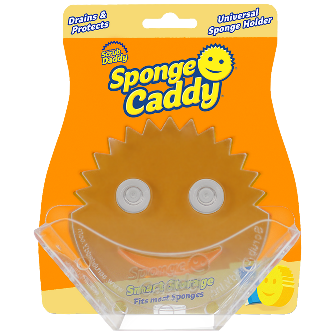 Have A Smiley Face Scrubber? Need A Smiley Face Sponge Holder For It?  Here's My Review Of The Scrub Daddy Caddy AND The Scrub Daddy Sponge Caddy