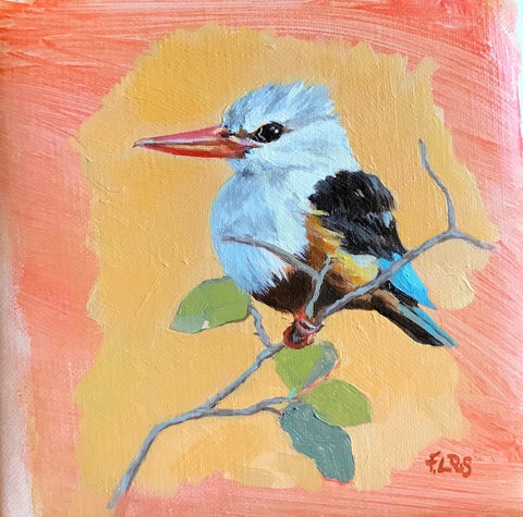 African Kingfisher by Francesca Sanders