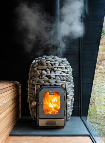 wood burning HUUM sauna
