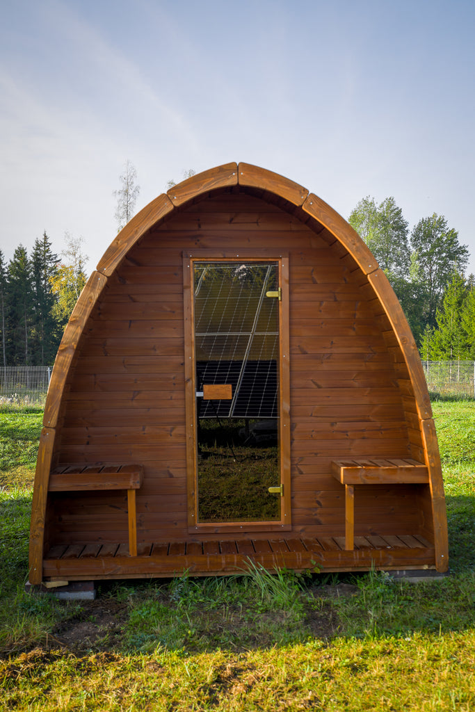 Newly built Pod Sauna