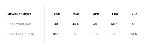 WOMENS DRESS SIZING