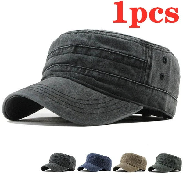 Riolio Classic Men's Flat Hat Casual Cap Summer Sun Hat