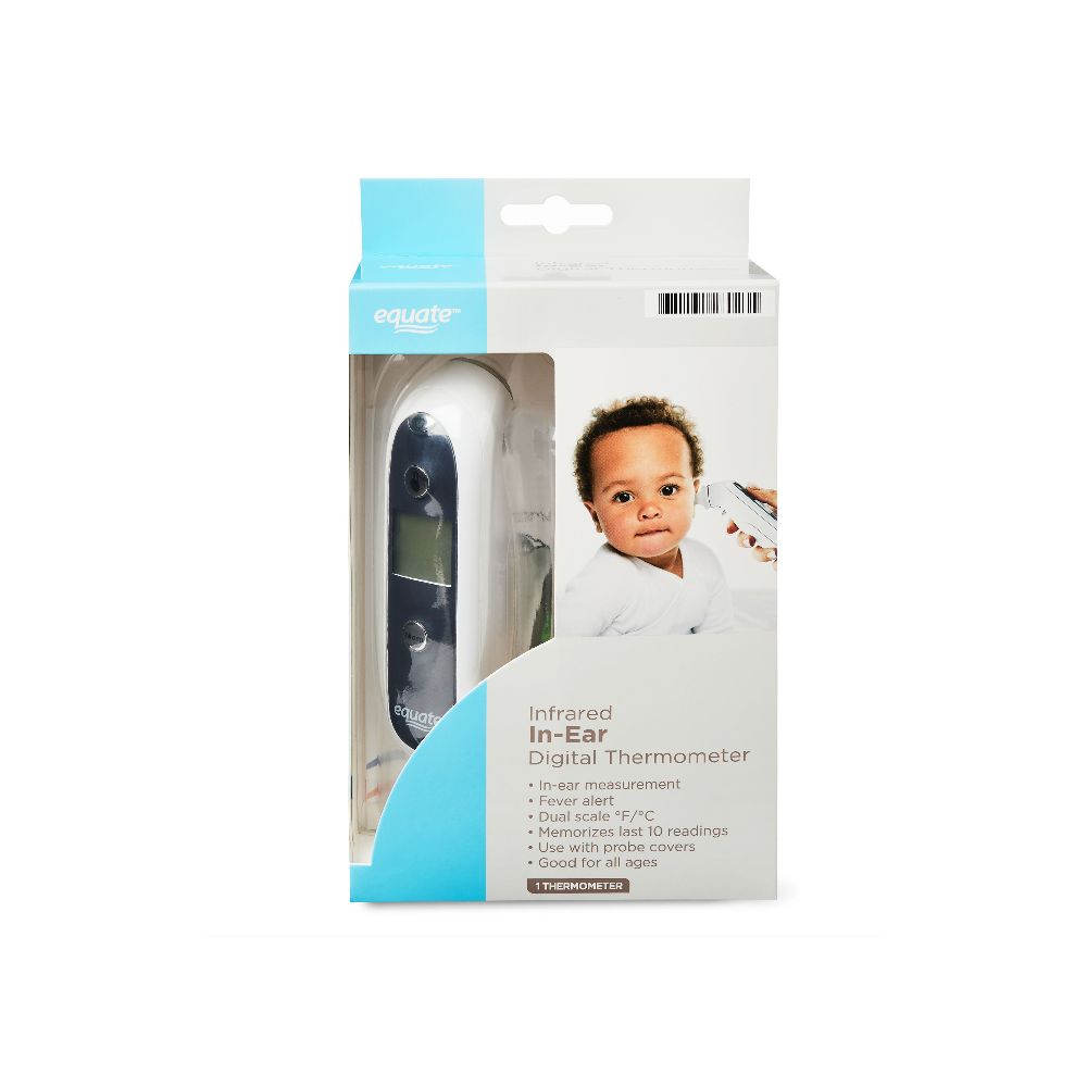 equate Infrared In-Ear Digital Thermometer