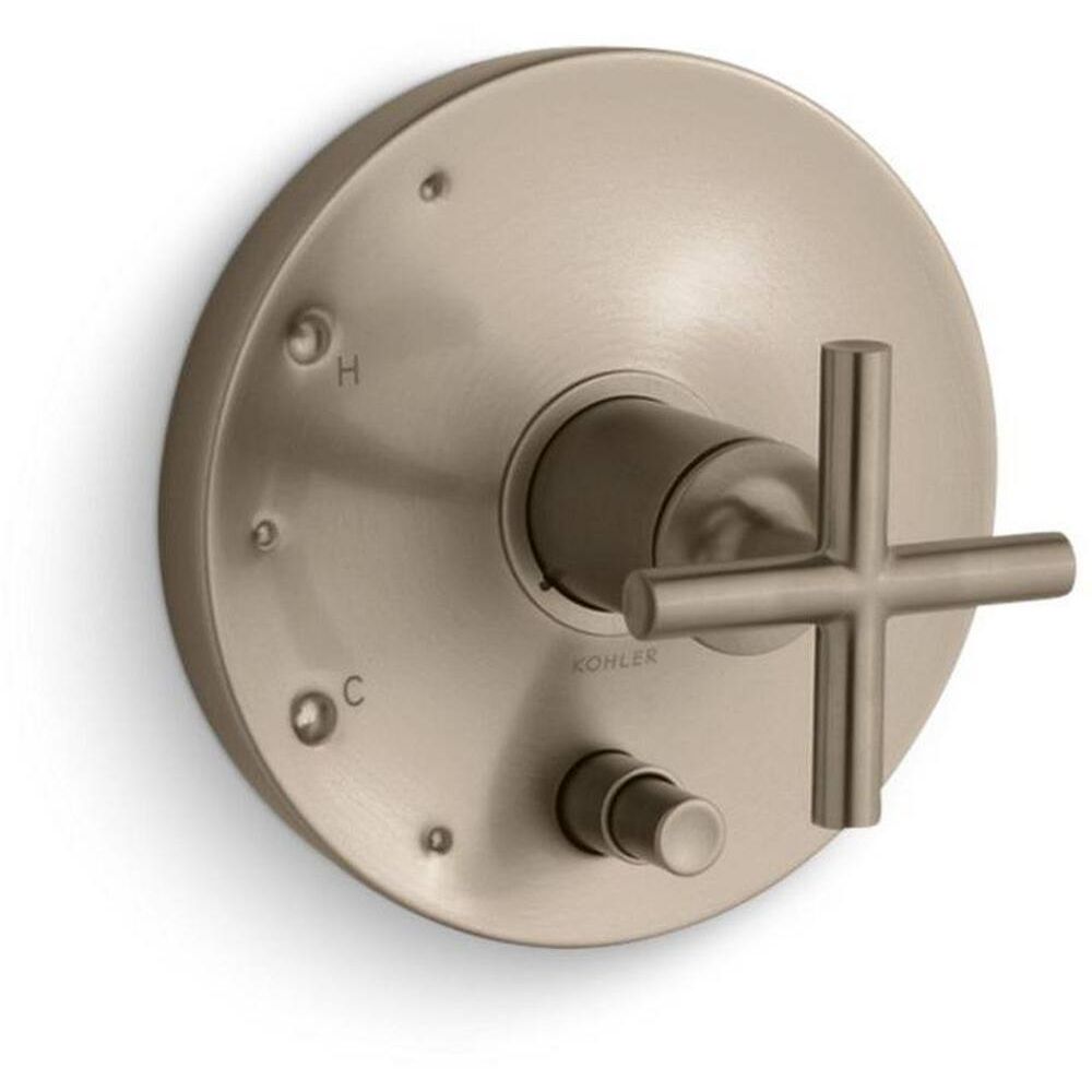 Kohler K-T14501-3 Purist Two Function Pressure Balanced Valve Trim Only - Bronze