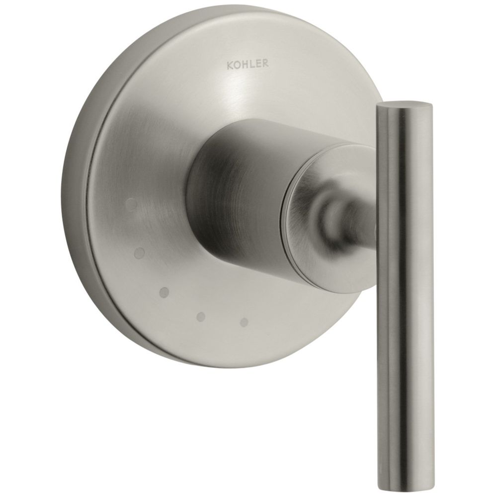 KOHLER K-T14490-4-BN Purist Volume Control Valve Trim, Vibrant Brushed Nickel