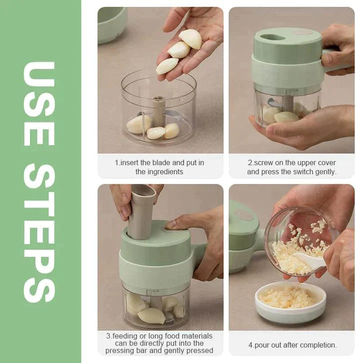 Electric Portable Vegetable Cutter