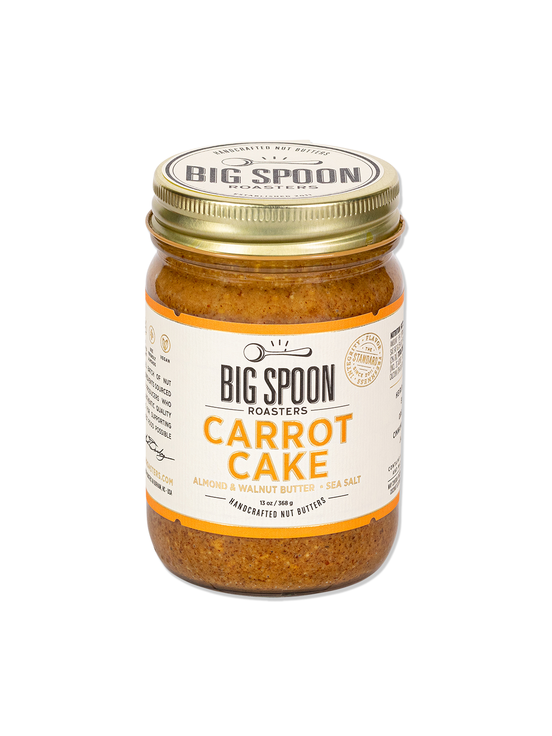 Big Spoon Handcrafted Carrot Cake Almond & Walnut Butter - better made easy product image