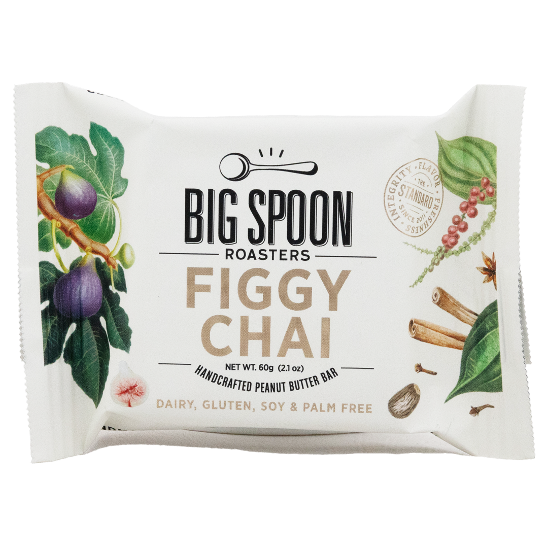 Big Spoon Figgy Chai Peanut Butter Bar - better made easy product image