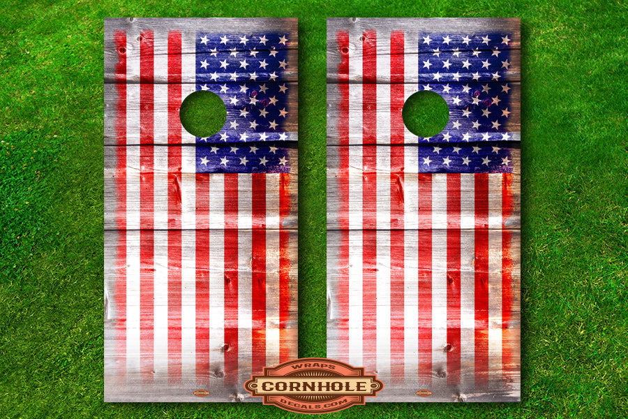 Atlanta Falcons American Flag Cornhole Wraps - Set of 2 - Custom Cornhole,  LLC