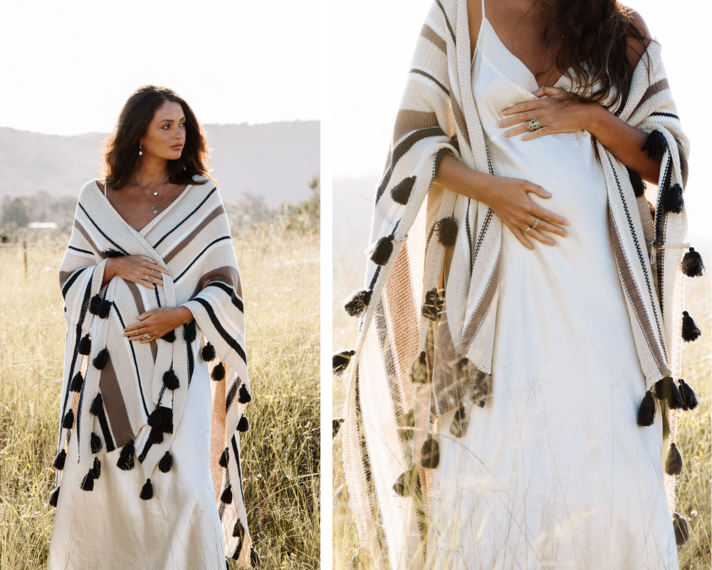 Bohemian Pregnant Mother Bella Boheme Boho Style Maternity Styling 