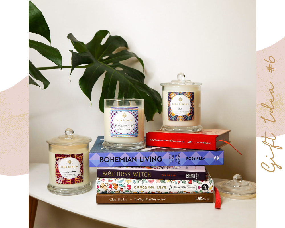 Candles and Books Mother's Day Gift