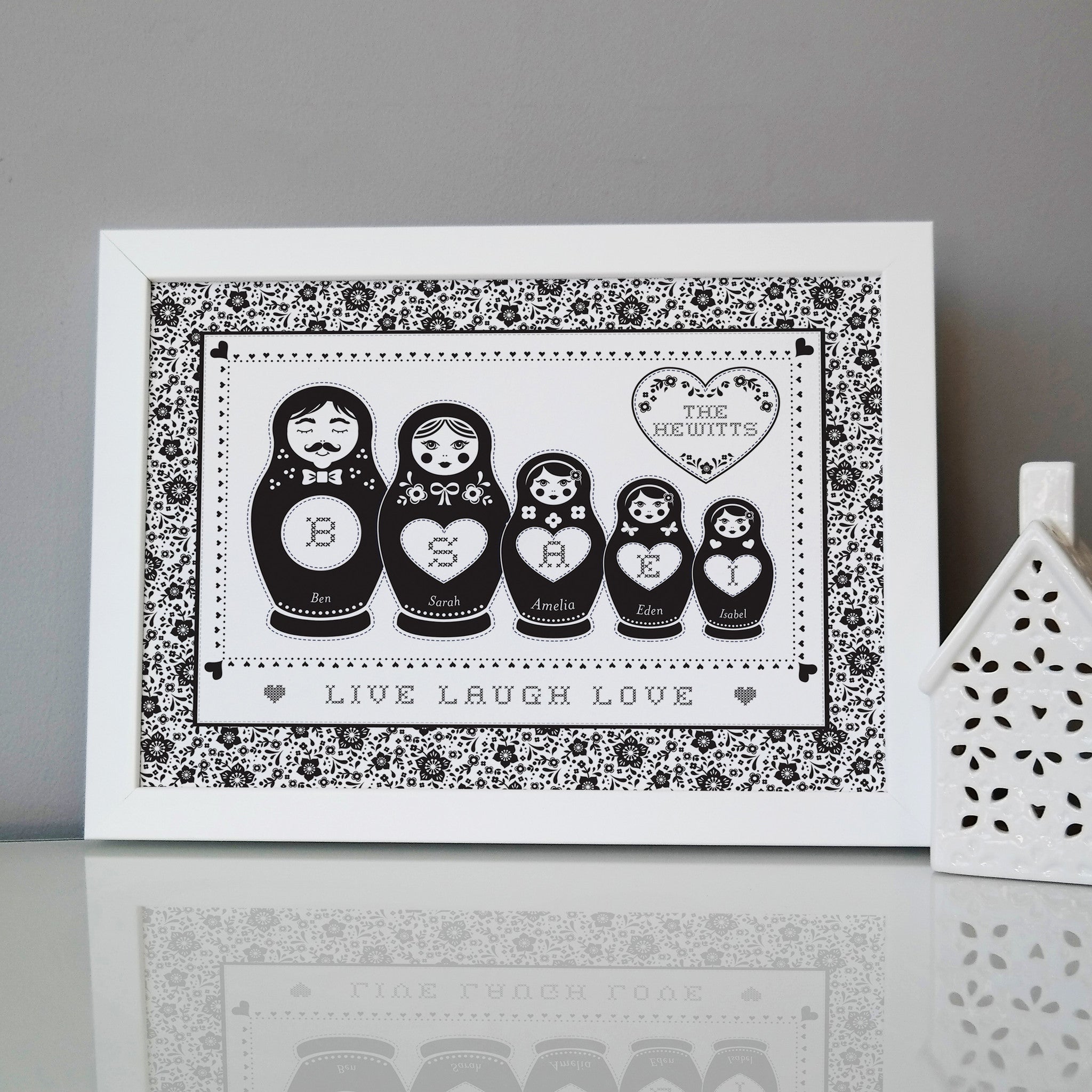 personalised russian dolls