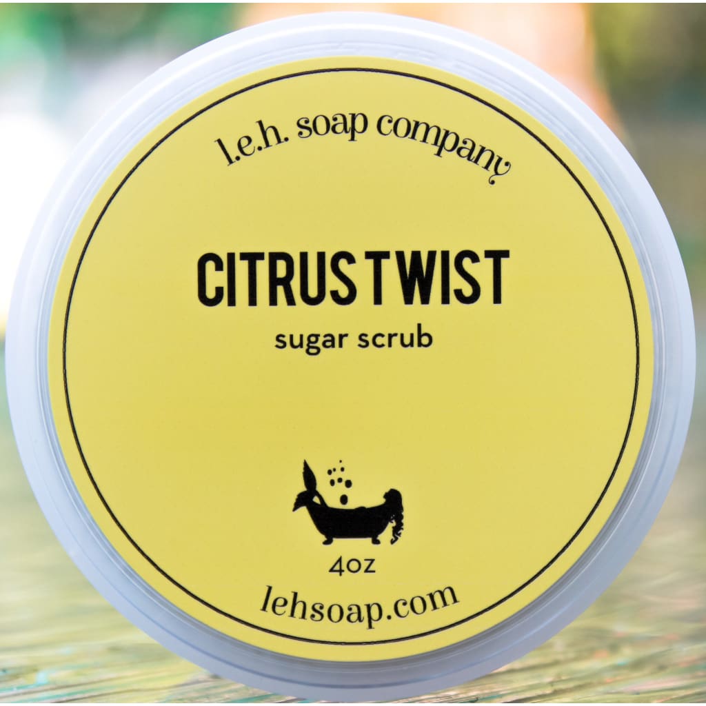 Citrus Twist Sugar Scrub Leh Soap Company 2174