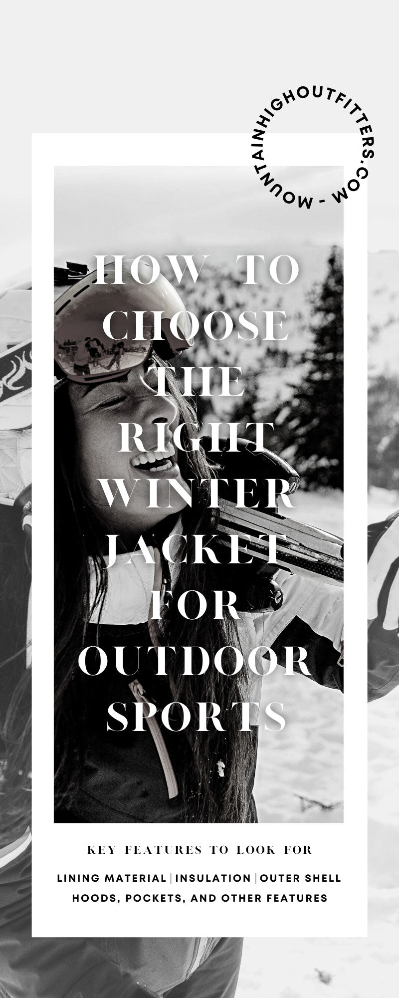 How To Choose the Right Winter Jacket for Outdoor Sports