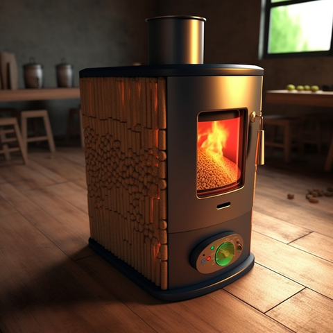 wood pellets stove