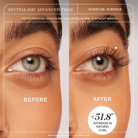 The Curl Effect - Revitalash eyelash & eyebrow cosmetics beauty products