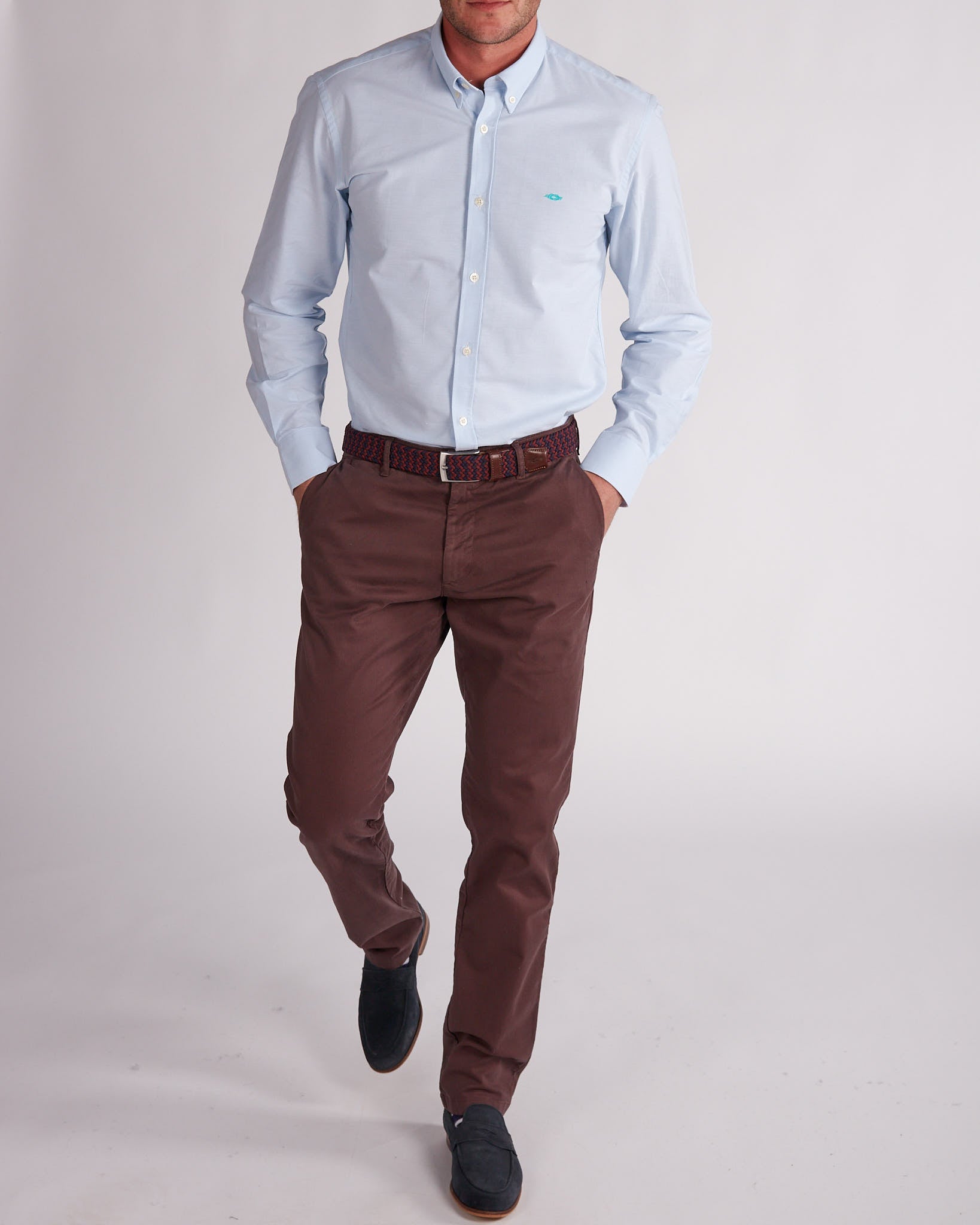 Navy Blue Organic Cotton Chino – ReefKnots