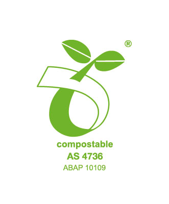 Compostable certification logo