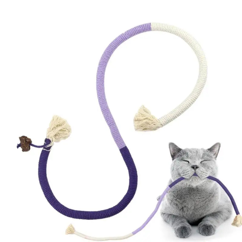 Cat String Toy Interactive Cat Scratcher