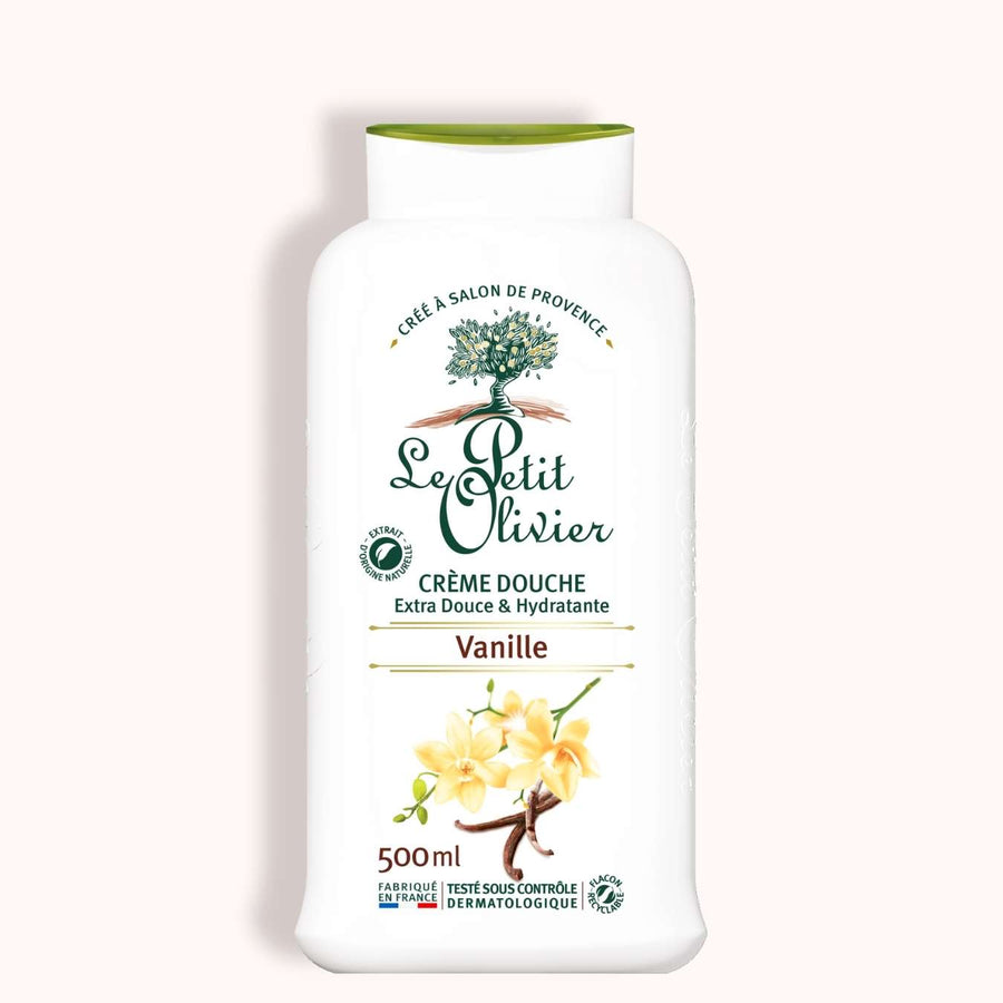 Crème douche vanille LE PETIT OLIVIER 500ml - Kibo