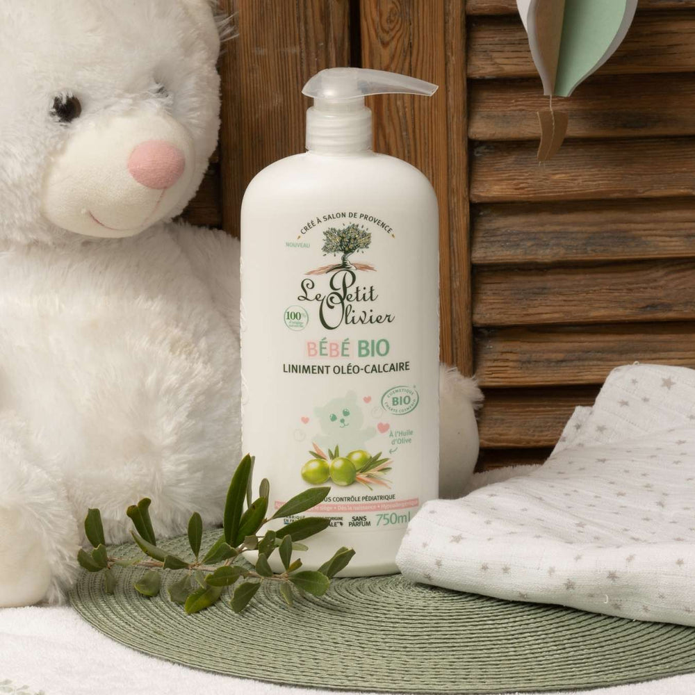 Liniment Oléo-Calcaire Bébé Bio Huile d'Olive