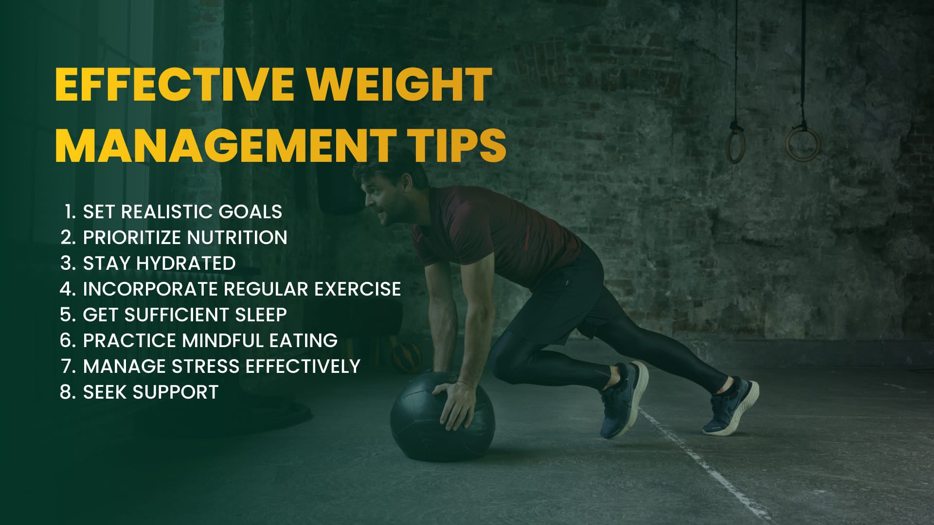 Effective Weight Management Tips