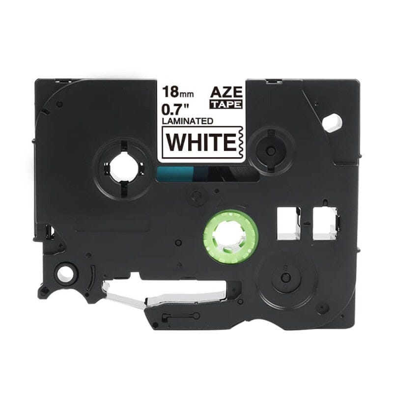 Se Brother TZe241 Tape sort tekst på hvid 18mm x 8m Uoriginal hos INKPARTNER