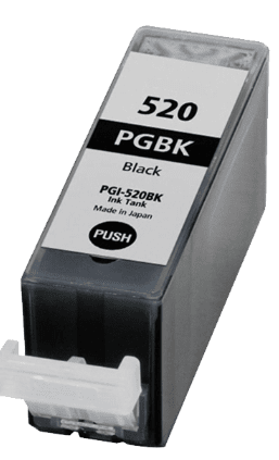 Billede af Canon PGI-520BK sort printerpatron 20ml alternativ 2932B001